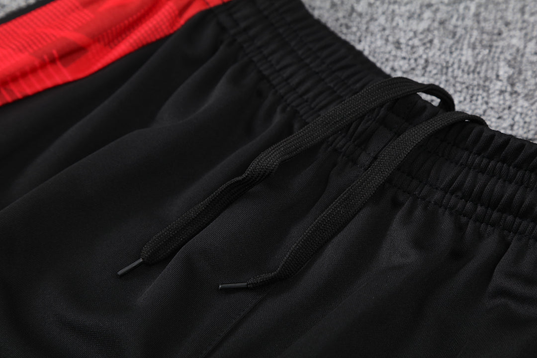 Conjunto Manchester United 2025/26 Preto II - Capuz