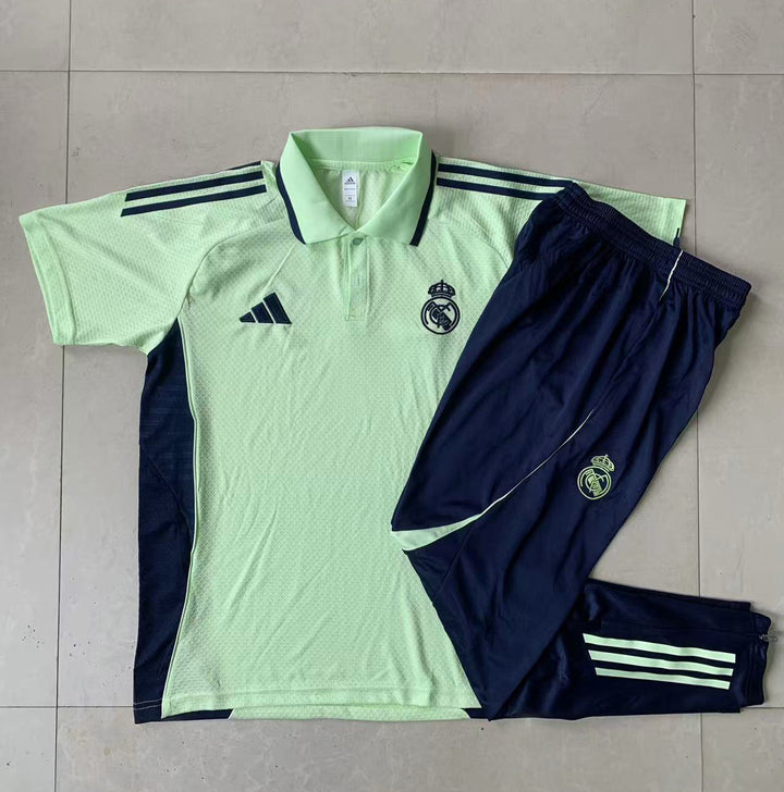 Kit Polo Real Madrid 25/26 - Verde Menta