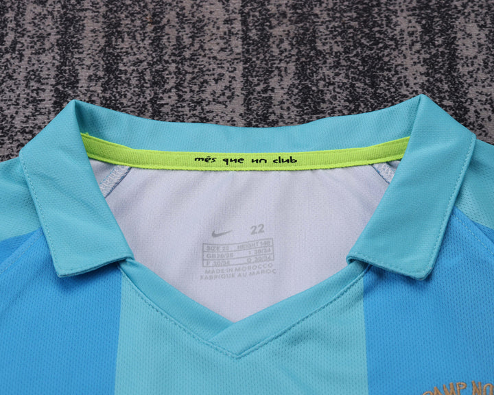 Camisa Retrô Barcelona 2007/08 Away Infantil – Belt Sports