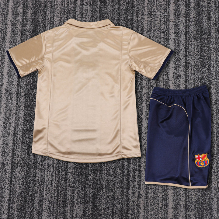 Camisa Retrô Barcelona 2001/02 Away Infantil – Belt Sports