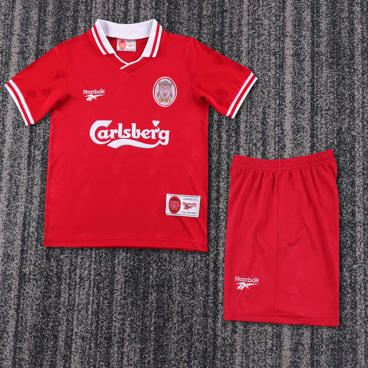 Camisa Retrô Liverpool 1996/97 Home Infantil – Belt Sports