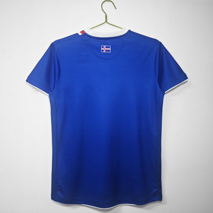 Camisa Retrô Islândia 2016/17