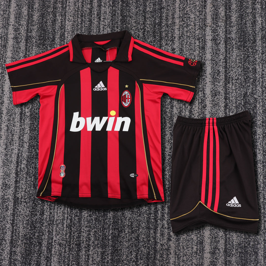 Camisa Retrô Milan 2006/07 Home Infantil – Belt Sports