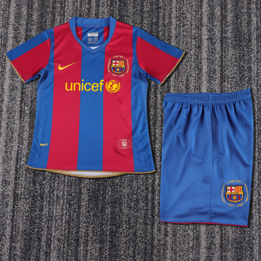 Camisa Retrô Barcelona 2007/08 Home Infantil – Belt Sports
