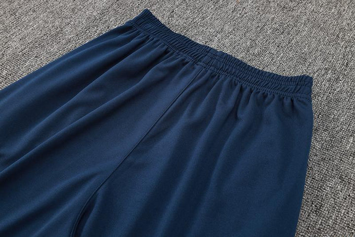 Calça Treino Adidas - Azul Marinho/Azul Turquesa