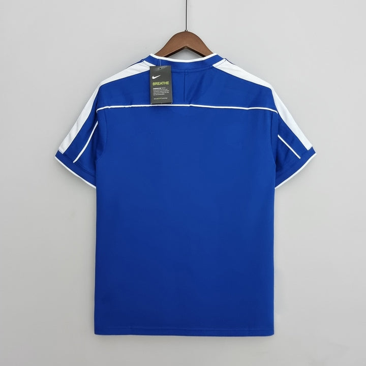 Camisa Retrô Brasil 1998 - Azul