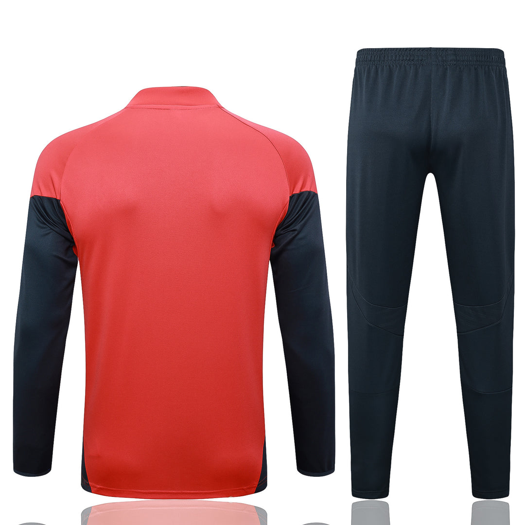 Conjunto Bayern Munich 2025/26 - Vermelho/Azul Marinho