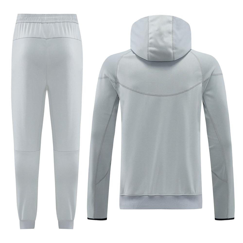 Conjunto Nike Tech Fleece - Cinza Claro