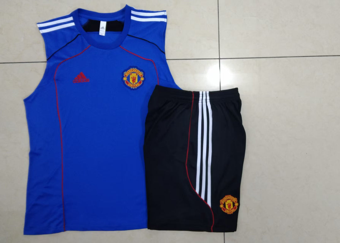 Kit Regata Manchester United 25/26 - Azul Royal/Preto