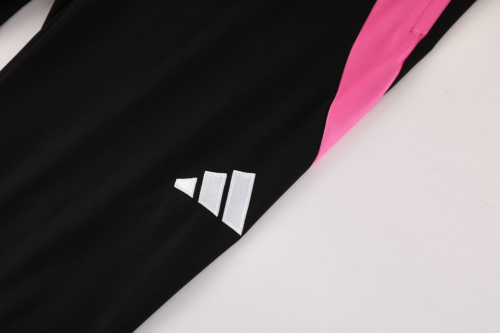 Calça Treino Adidas  - Preto/Rosa