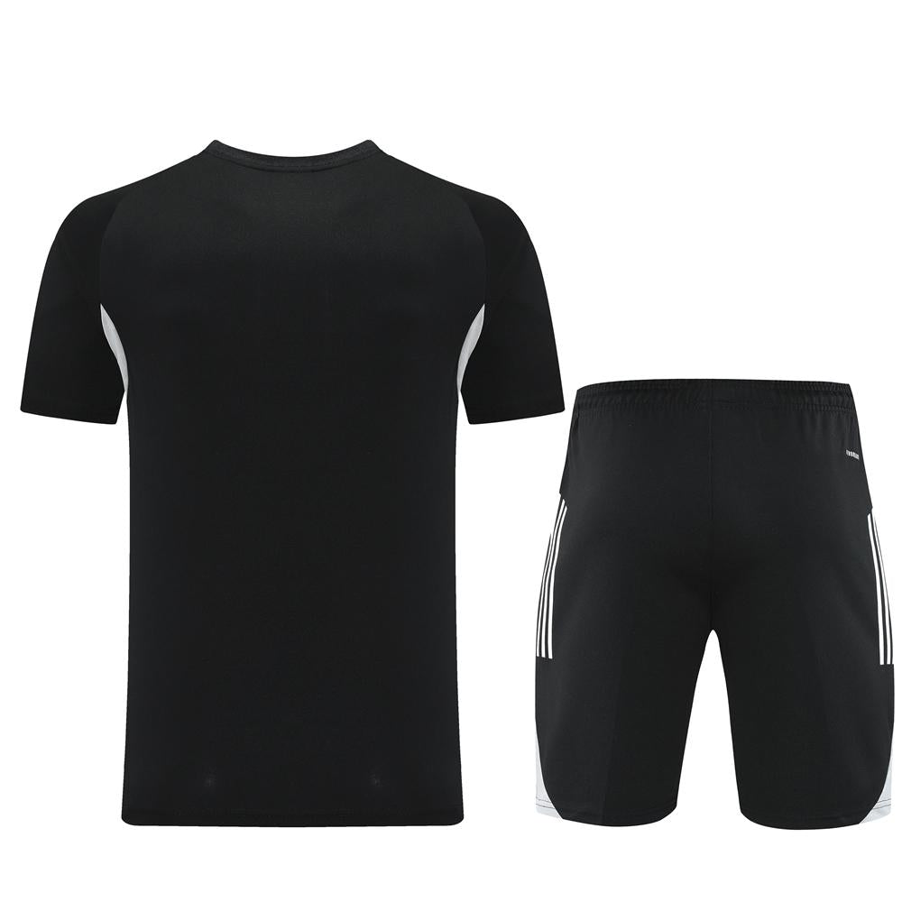 Kit Adidas - Preto/Cinza