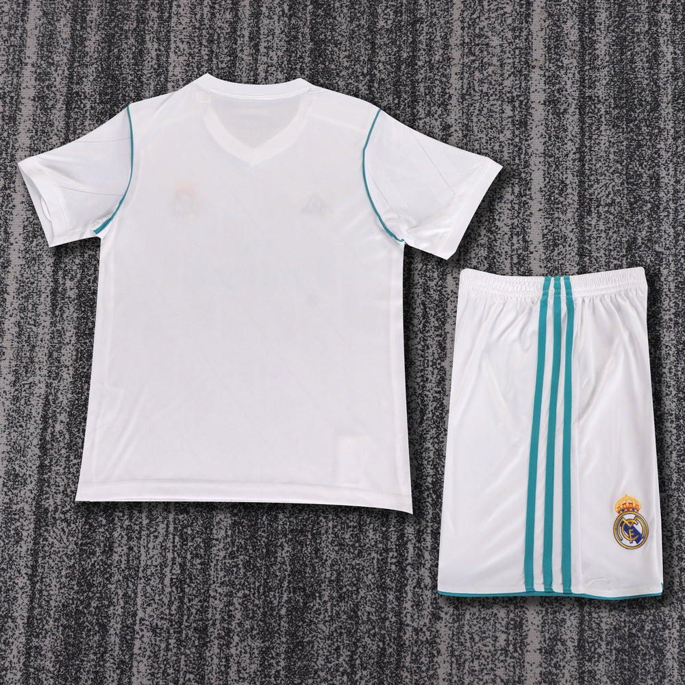Camisa Retrô Real Madrid 2017/18 Home Infantil – Belt Sports