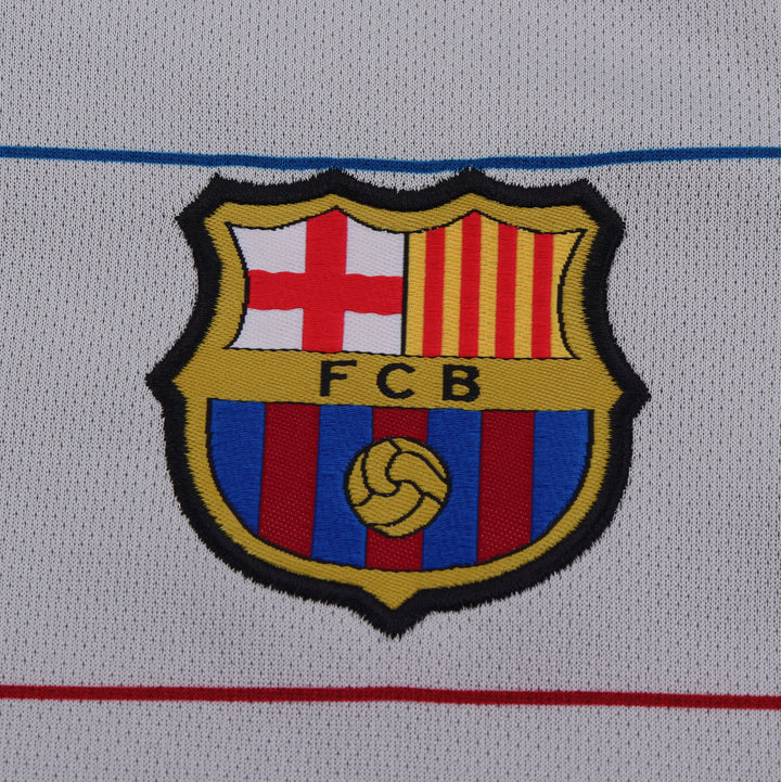Camisa Retrô Barcelona 2003/04 Away Infantil – Belt Sports
