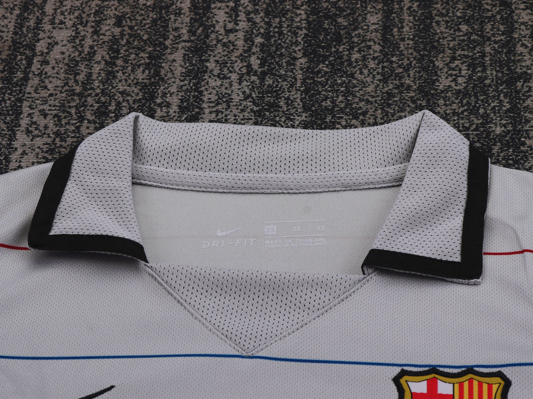Camisa Retrô Barcelona 2003/04 Away Infantil – Belt Sports