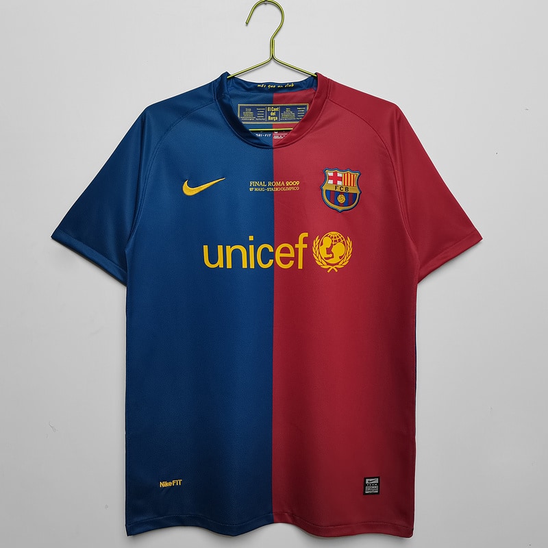 Camisa Retrô Barcelona 2008/09 Home