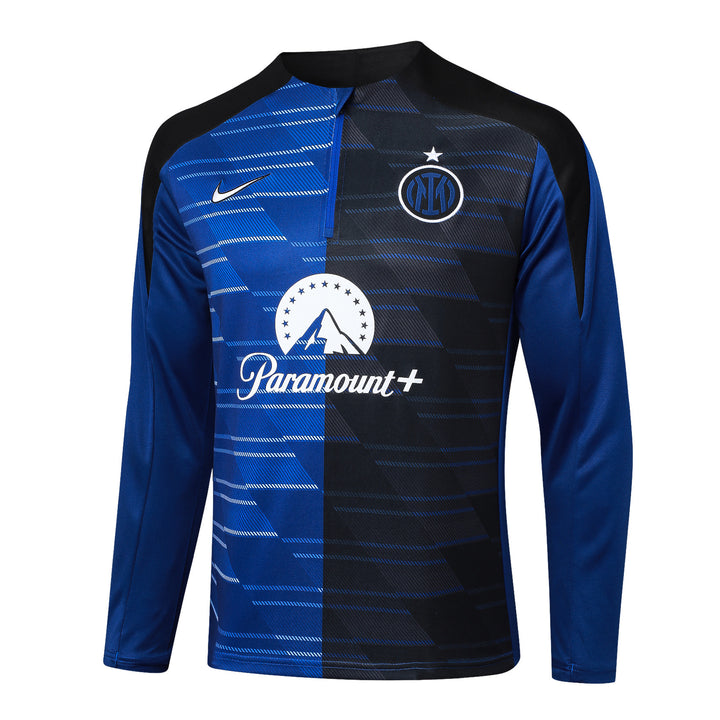 Blusão Inter de Milan 2025/26 - Azul Escuro/Preto