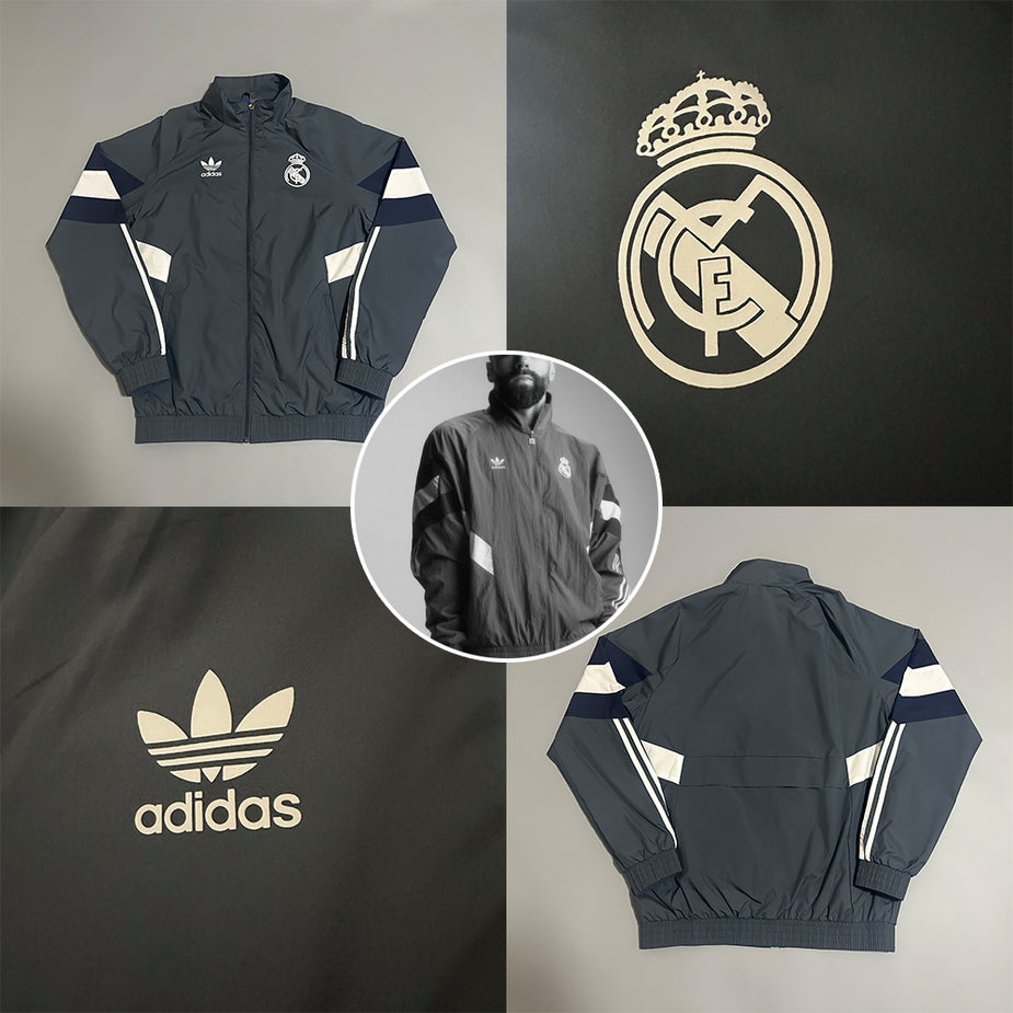 Jaqueta Corta Vento Real Madrid Originals