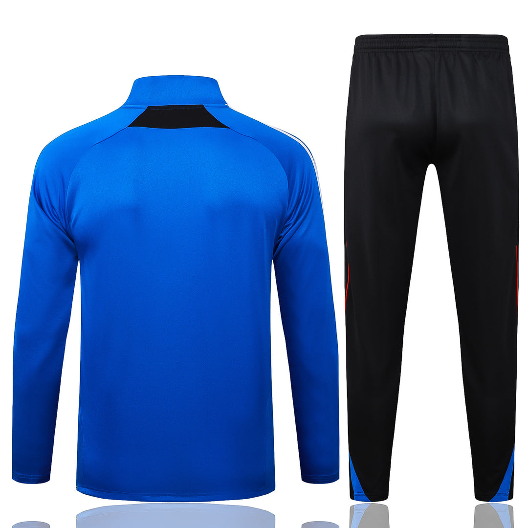 Conjunto Treino Manchester United 25/26 - Azul Royal/Preto