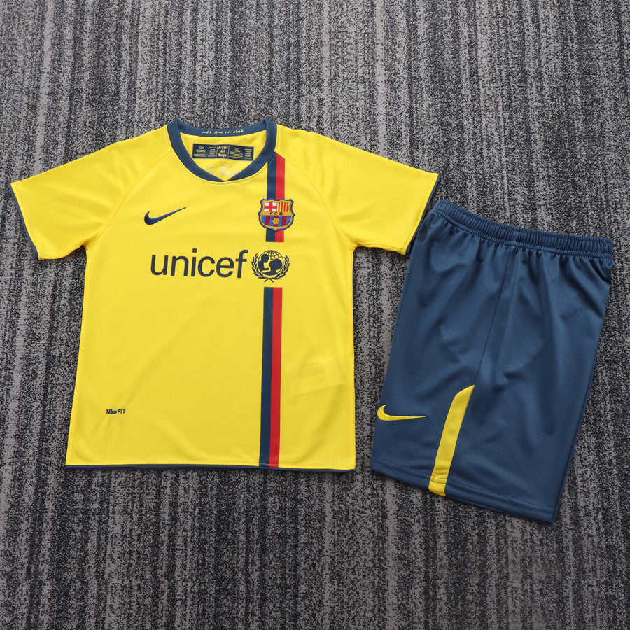 Camisa Retrô Barcelona 2008/09 Away Infantil – Belt Sports