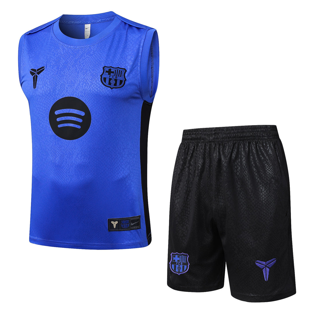 Kit Regata Barcelona 25/26 - Azul Royal/Preto