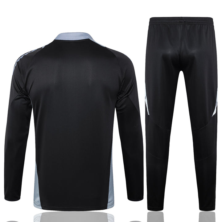 Conjunto Treino Itália 24/25 - Preto/Cinza