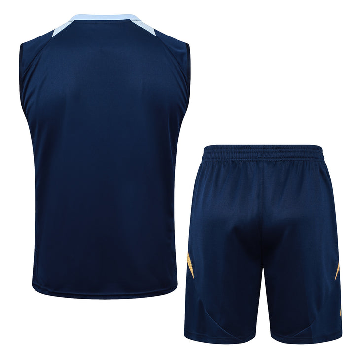 Kit Regata Real Madrid  24/25 - Azul/Branco/Laranja