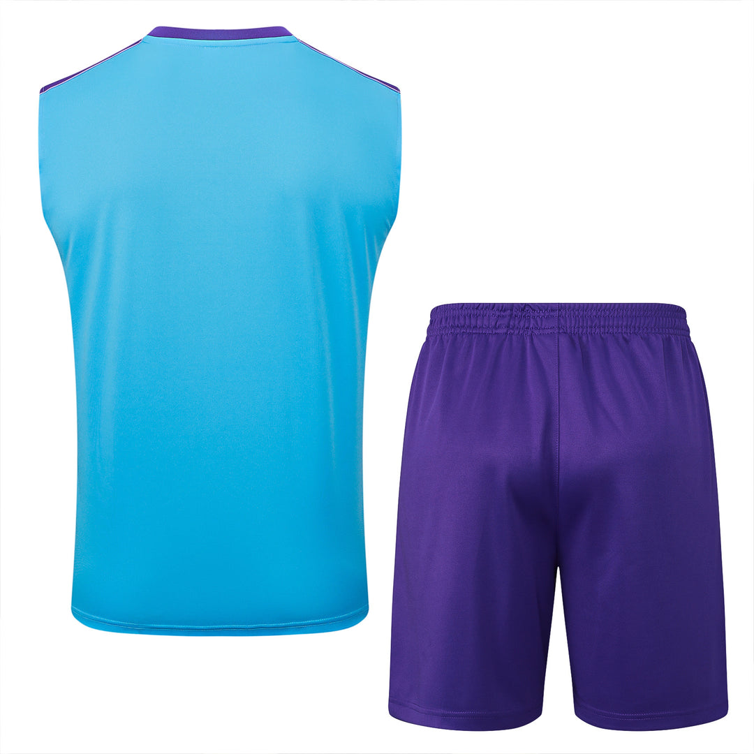 Kit Regata Real Madrid 25/26 - Azul Capri/Roxo