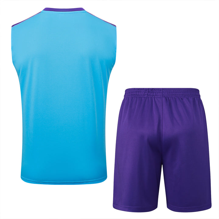 Kit Regata Real Madrid 25/26 - Azul Capri/Roxo