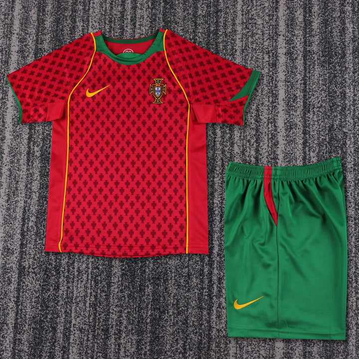 Camisa Retrô Portugal 2004 Home Infantil – Belt Sports