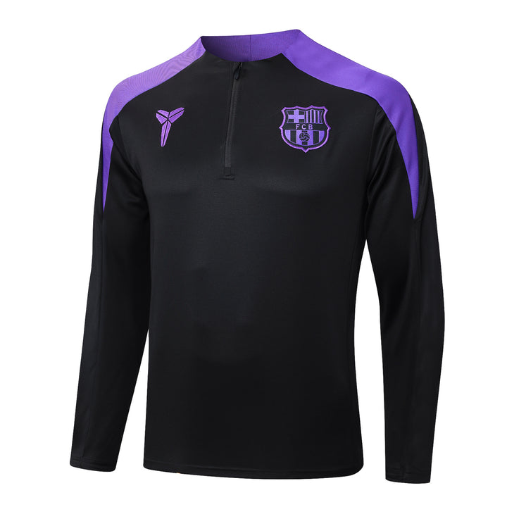 Blusão Barcelona 2025/26 - Preto/Roxo