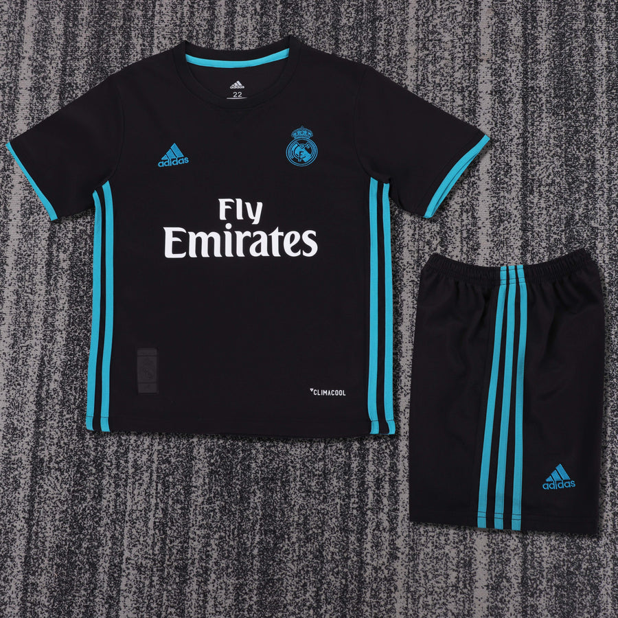 Camisa Retrô Real Madrid 2017/18 Away Infantil – Belt Sports