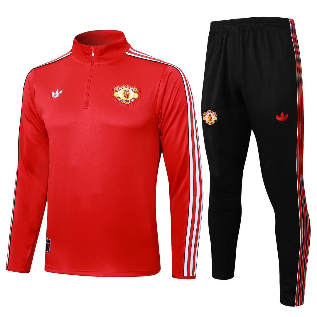 Conjunto Treino Manchester United 25/26 - Vermelho