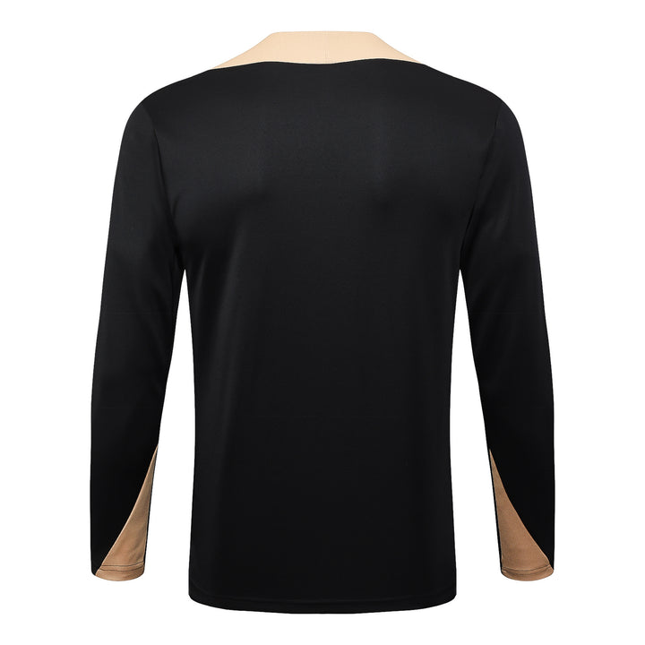 Blusão Barcelona 2025/26 - Preto/Dourado