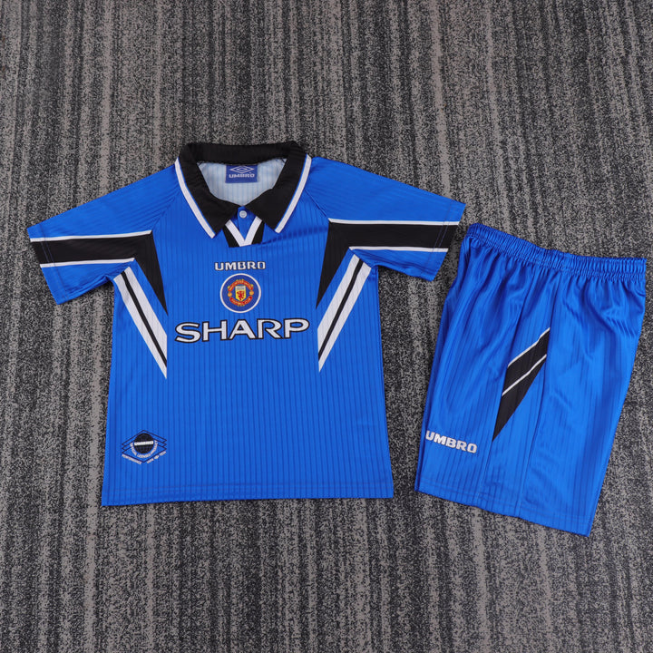 Camisa Retrô Manchester United 1996/97 Third Infantil – Belt Sports