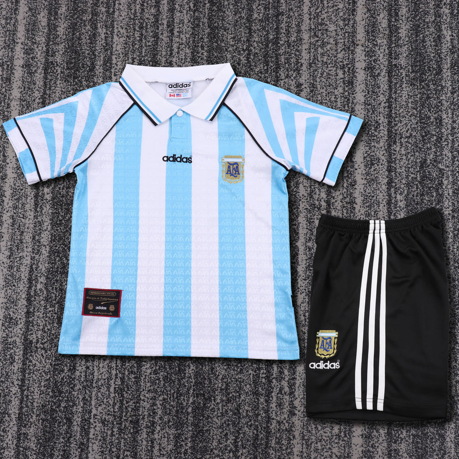 Camisa Retrô Argentina 1997 Home Infantil – Belt Sports