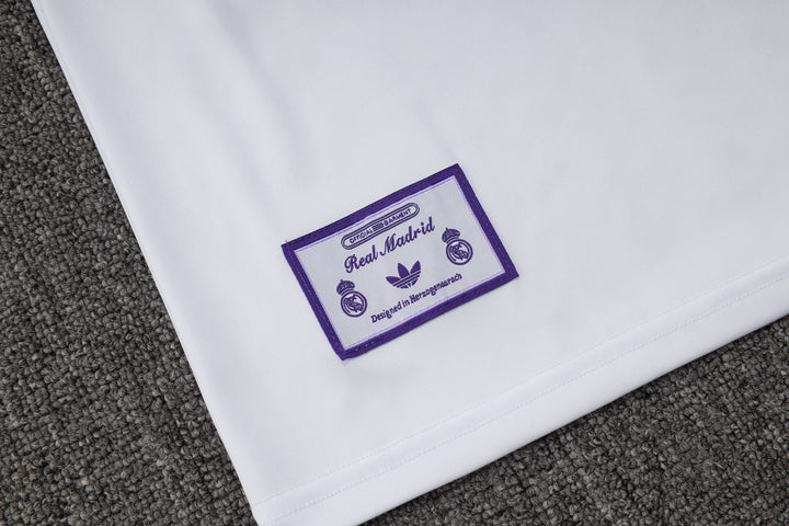 Kit Regata Real Madrid 25/26 - Branco/Azul