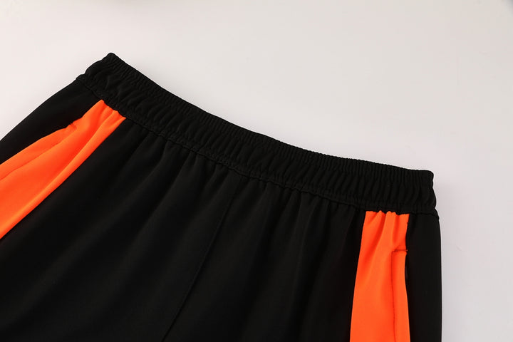 Calça Treino Adidas  - Preto/Laranja