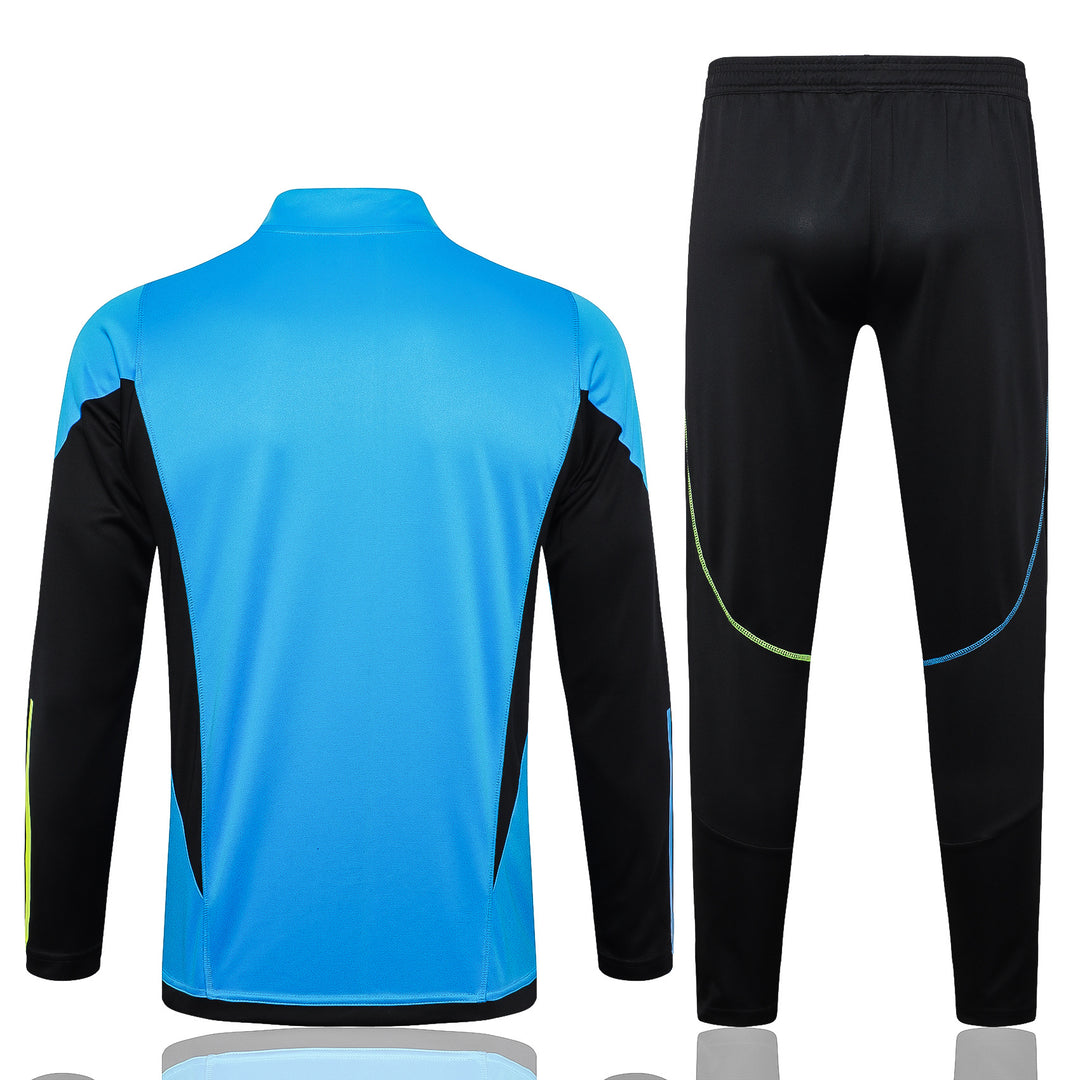 Conjunto Treino Arsenal 23/24 - Azul Claro/Preto