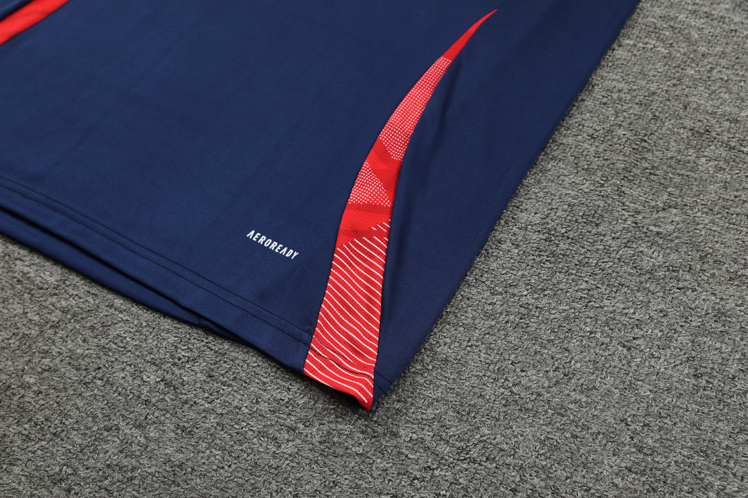 Kit Regata Manchester United 24/25 - Azul/Vermelho