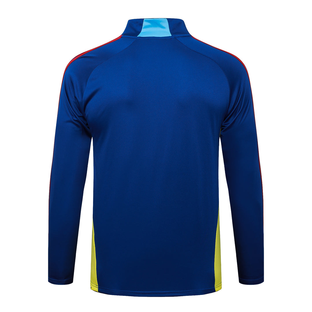 Blusão Arsenal 2025/26 - Azul Escuro/Amarelo