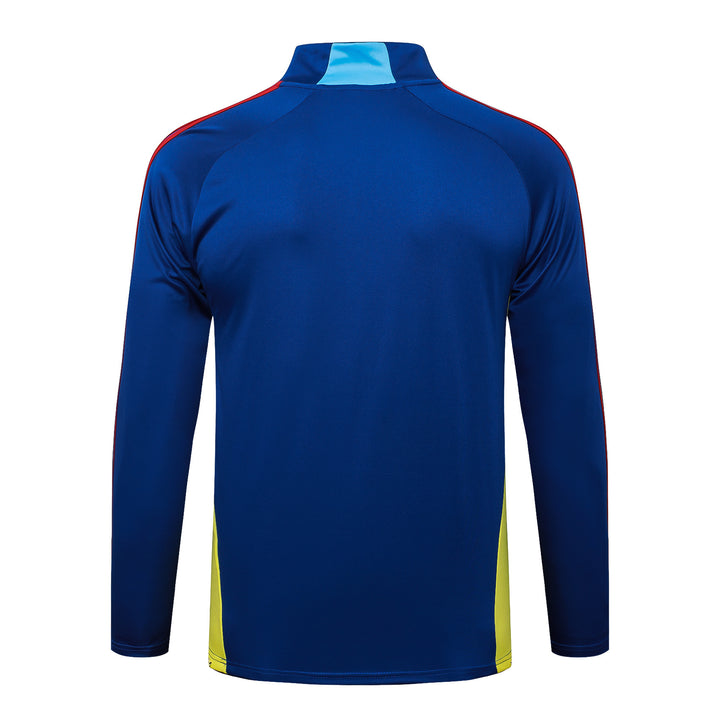 Blusão Arsenal 2025/26 - Azul Escuro/Amarelo