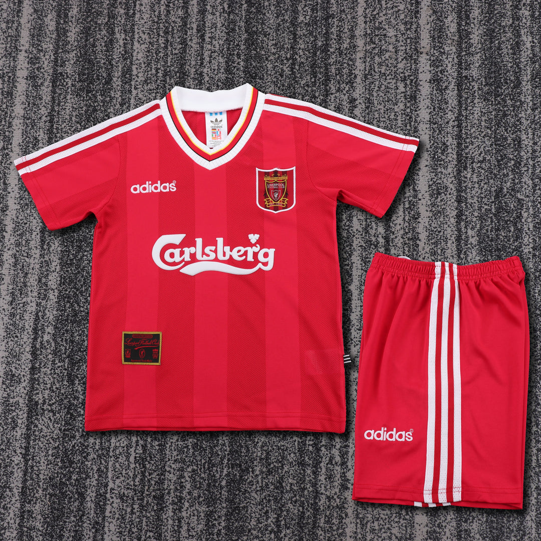 Camisa Retrô Liverpool 1995/96 Home Infantil – Belt Sports