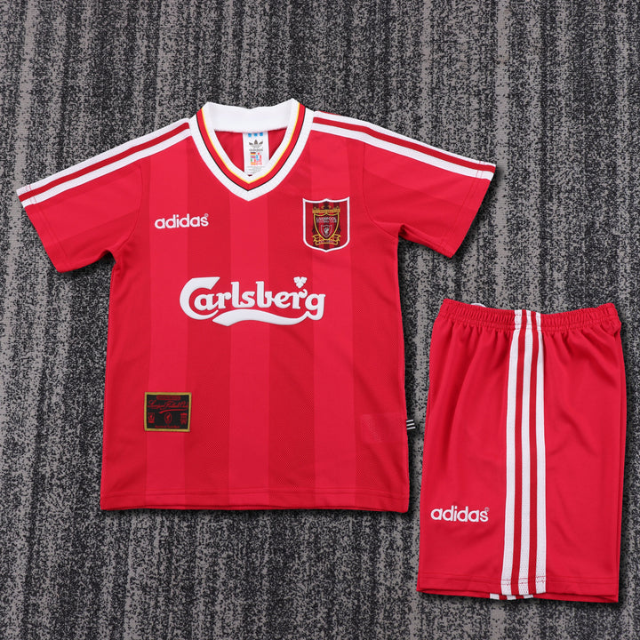 Camisa Retrô Liverpool 1995/96 Home Infantil – Belt Sports