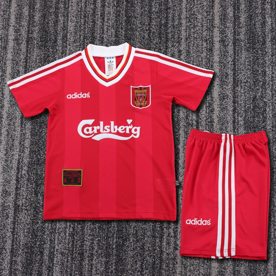 Camisa Retrô Liverpool 1995/96 Home Infantil – Belt Sports