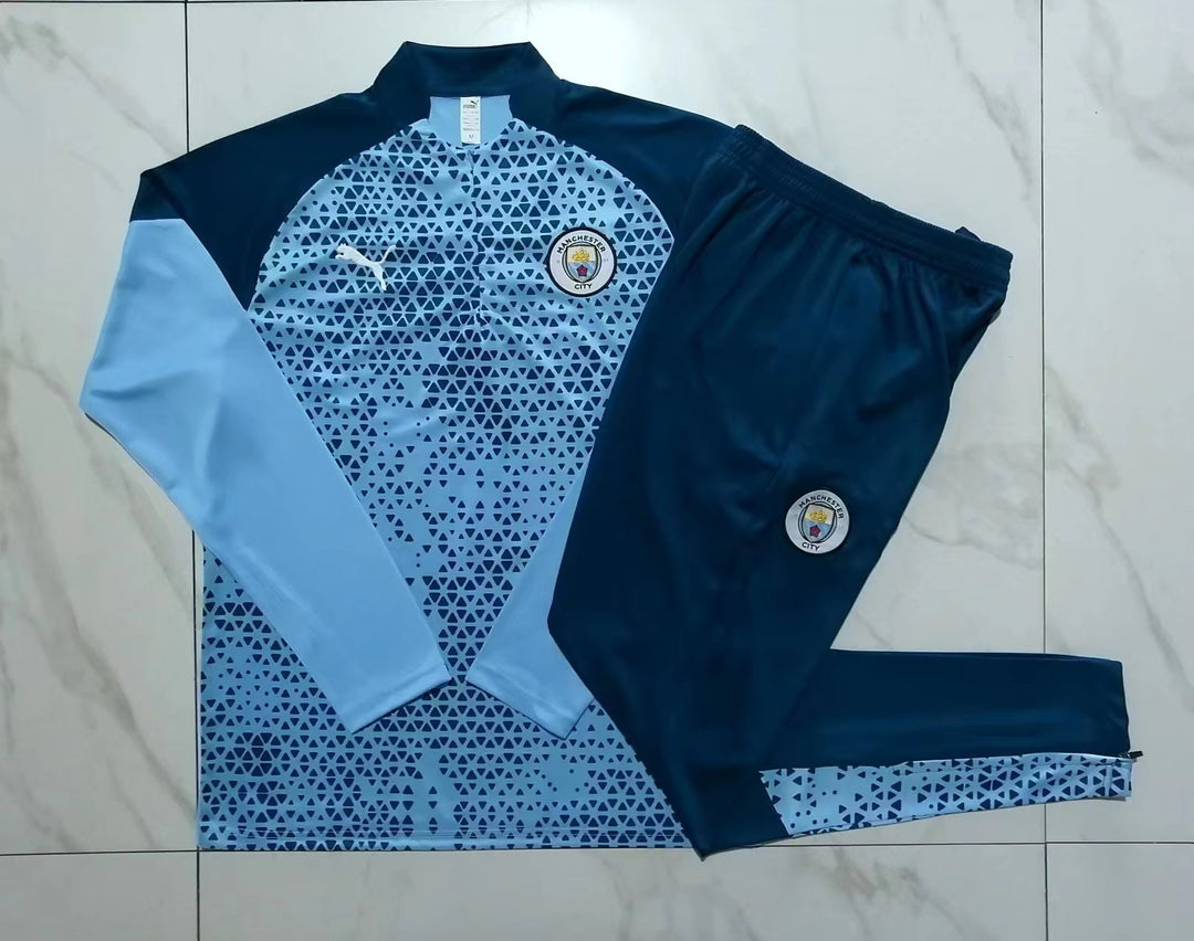 Conjunto Treino Manchester City 23/24 - Azul