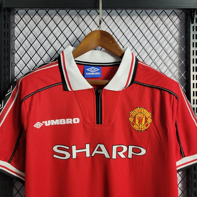 Camisa Retrô Umbro Man United 1998/99 Home – Belt Sports