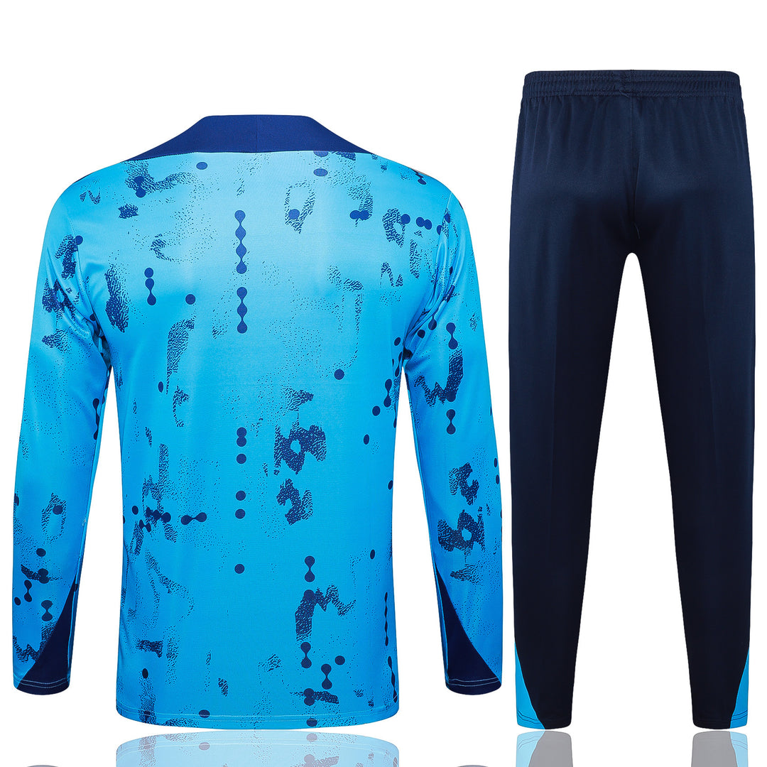 Conjunto Treino Chelsea 24/25 - Azul Claro/Azul Marinho