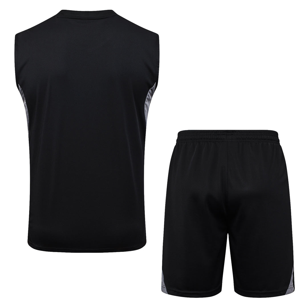 Kit Regata Argentina 25/26 - Preto/Cinza/Branco