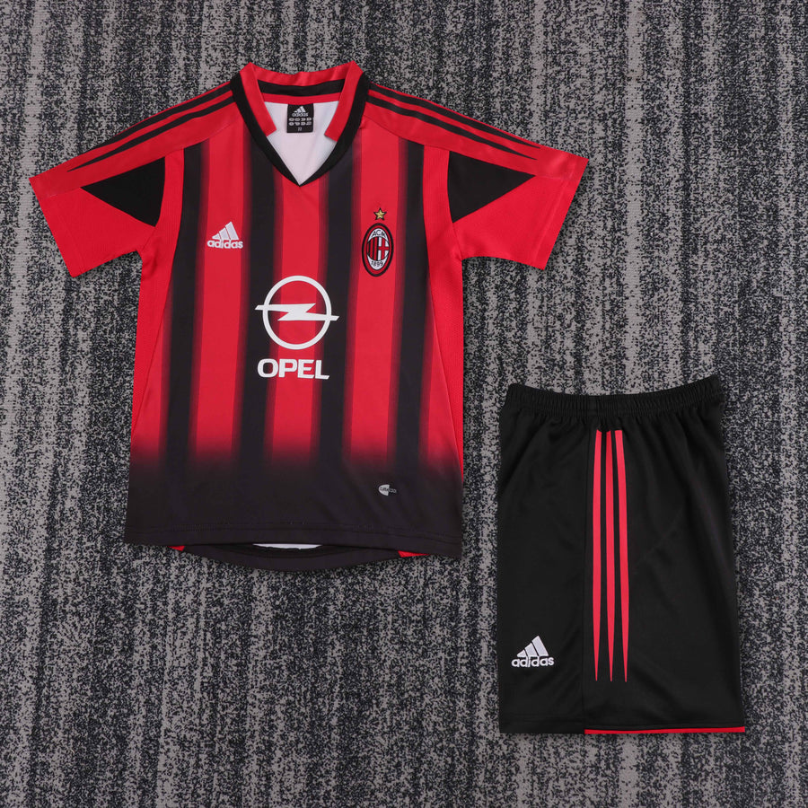 Camisa Retrô Milan 2004/05 Home Infantil – Belt Sports
