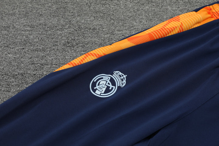 Conjunto Real Madrid 2024/25 Azul Marinho - Capuz